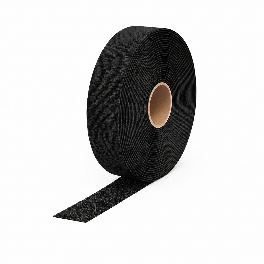 haakband Naaibaar op rol 25 Meter - Zwart