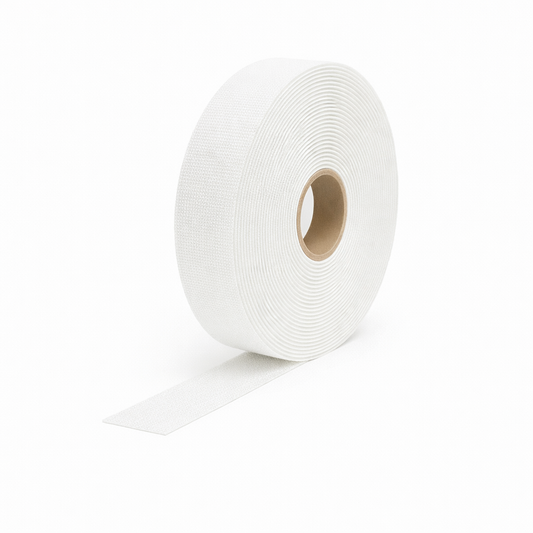 Haakband Naaibaar op rol 25 Meter - Wit